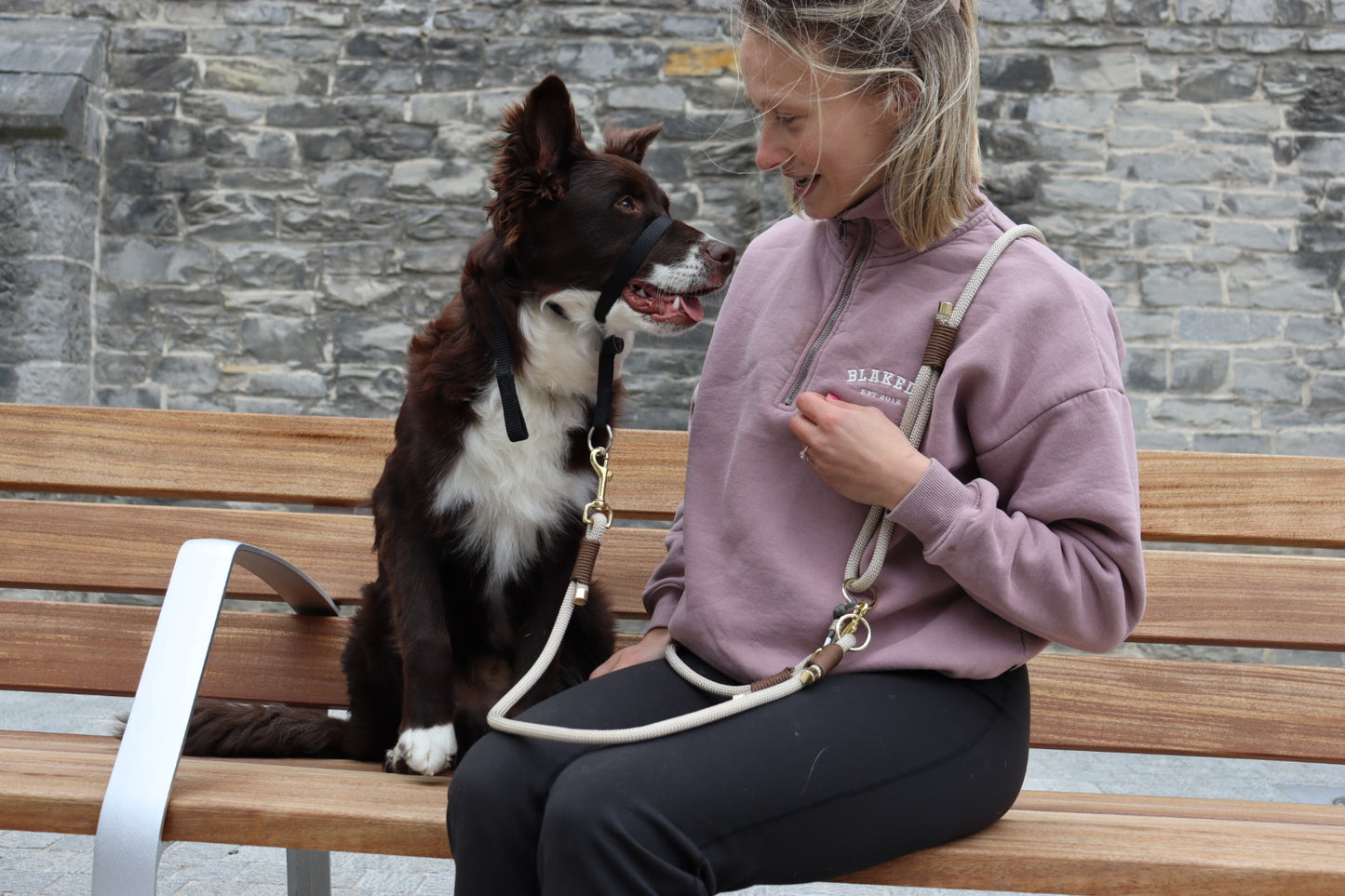 The Caffe Latte Dog Leash