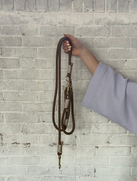 The Hazelnut Brown Dog Leash