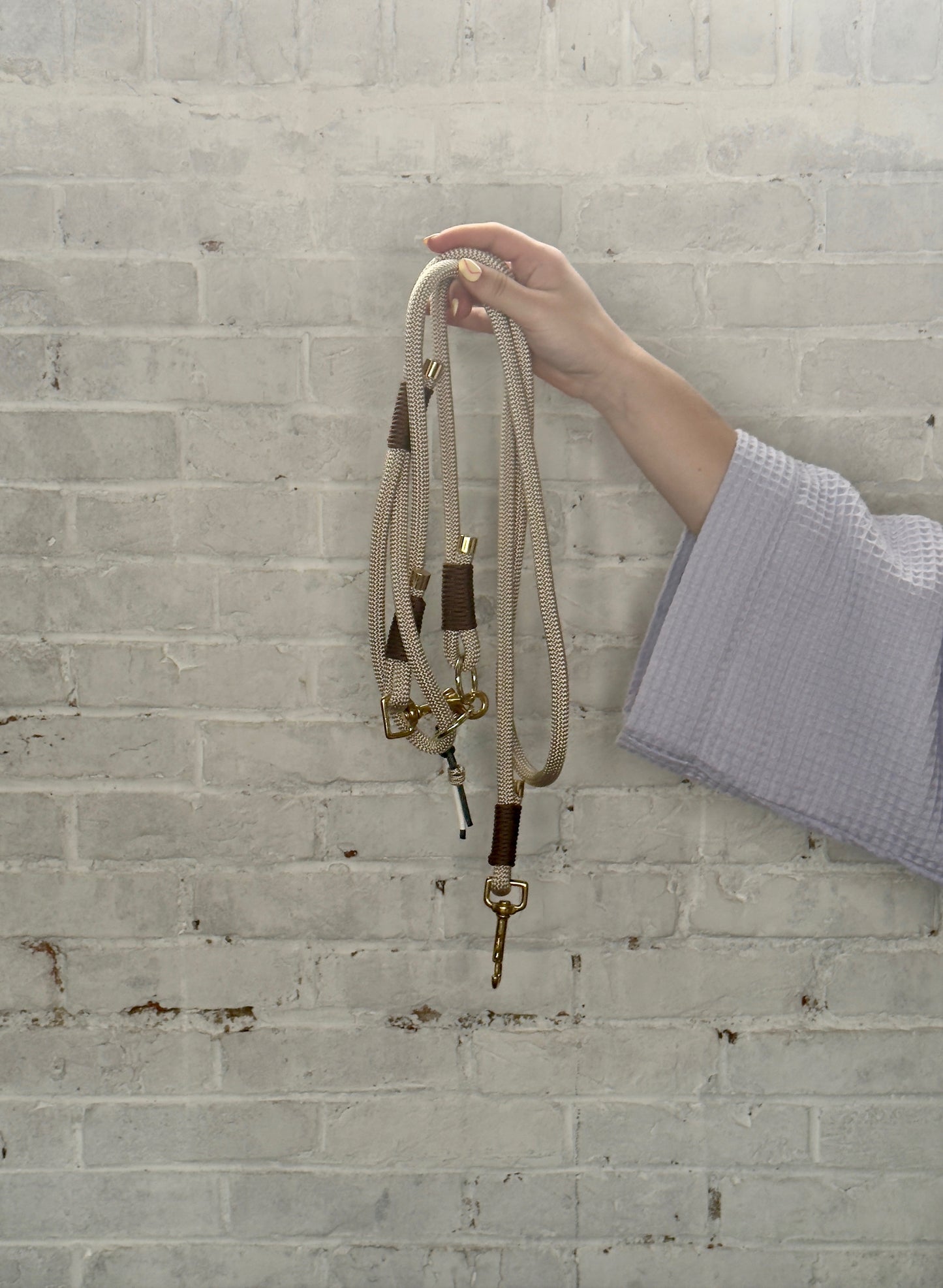 The Caffe Latte Dog Leash